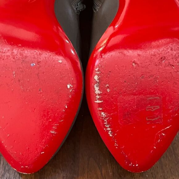 Authentic Christian Louboutin over the knee boots. Price is firm. - Picture 6 of 9